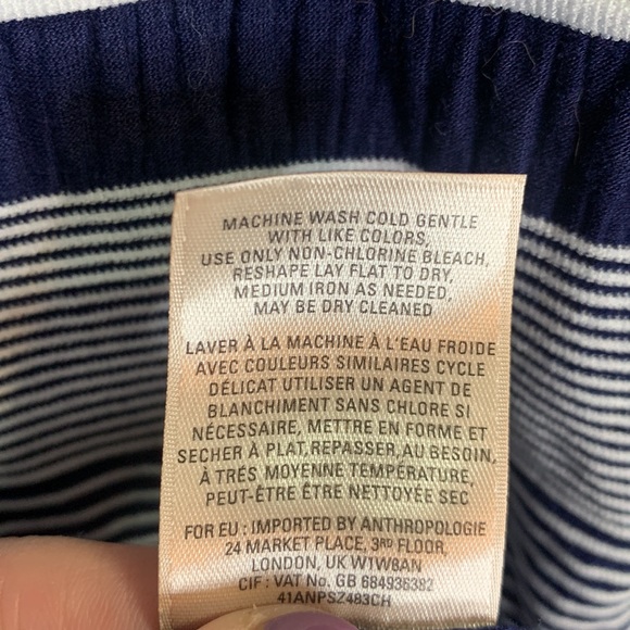 Maeve by Anthropologie Edisto Column Midi Dress Lined Sleeveless W-714 Sz S - Picture 6 of 7